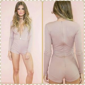 Celiah Long Sleeve Romper